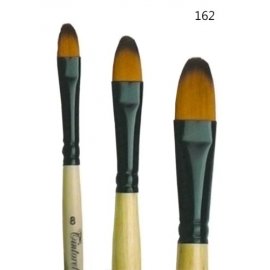 Pennello lingua di gatto - sintetico terra di Marte 162