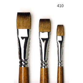 Pennello piatto - pelo martora kolinsky 410