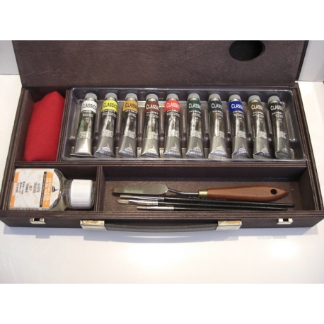 Valigetta colori a olio classico Maimeri da 20 ml.