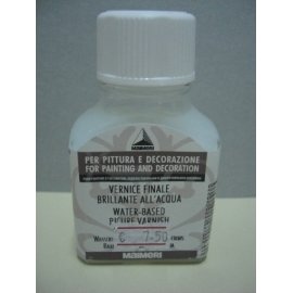 VERNICE FINALE BRILLANTE ALL'ACQUA