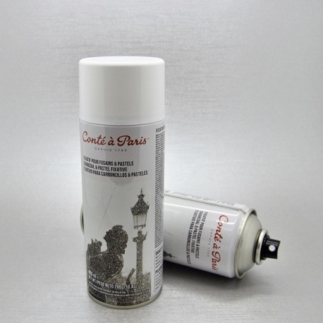 Vernice spray fissativo per carboncini e pastelli