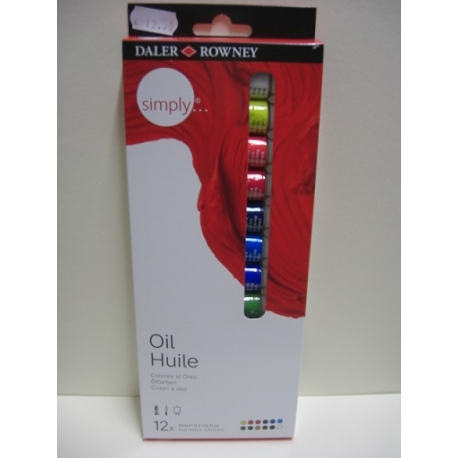 DALER-ROWNEY SIMPLY. SET COLORI A OLIO